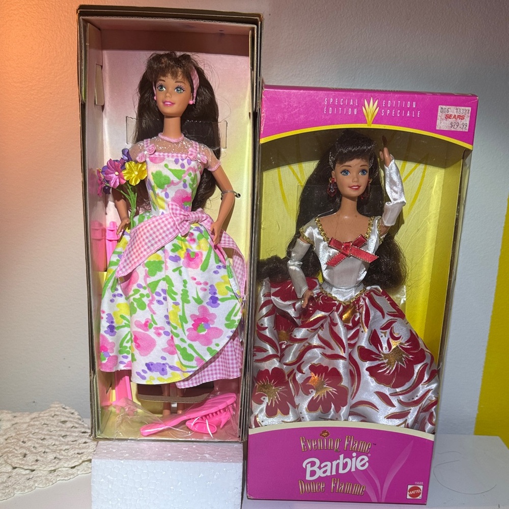 Barbie Special Edition Floral and Evening Glam Dolls